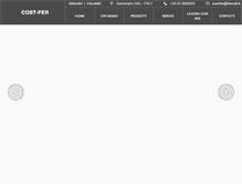 Tablet Screenshot of costfer.it